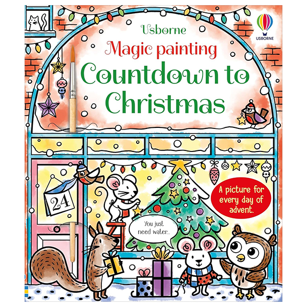 magic painting countdown to christmas