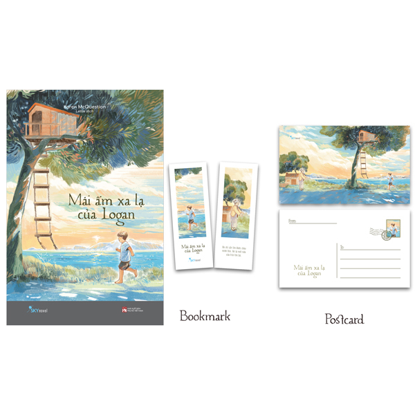 mái ấm xa lạ của logan - tặng kèm bookmark + postcard