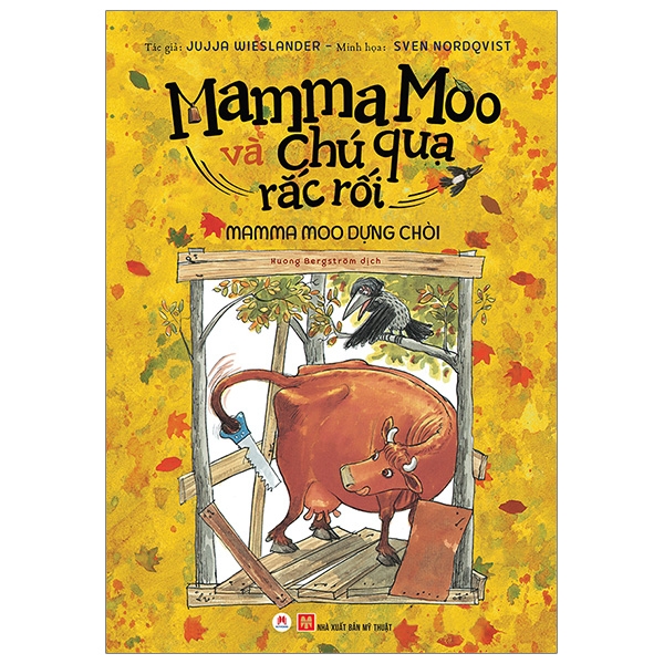 mamma moo và chú quạ rắc rối - mamma moo dựng chòi