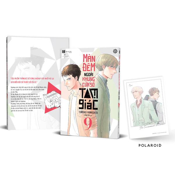 màn đêm ngoài khung cửa sổ tam giác - tập 9 - tặng kèm polaroid giấy ngọc trai