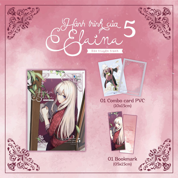 [Manga] Hành Trình Của Elaina - Tập 5 - Tặng Kèm Bookmark + Card Giấy + Khung Card PVC
