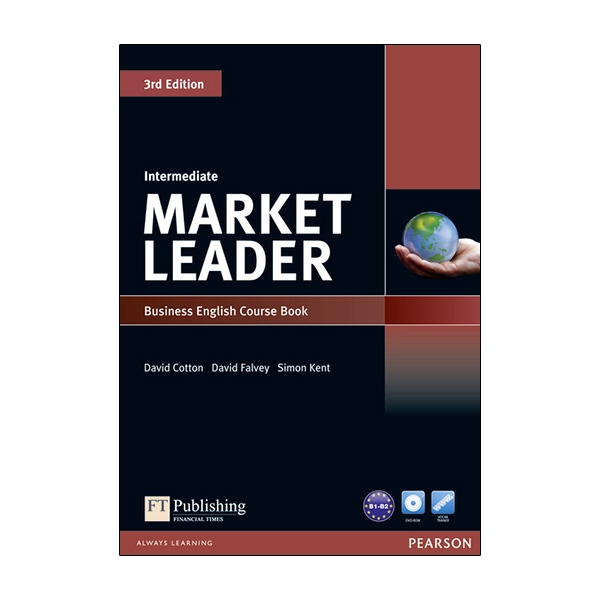 market leader 3rd edition intermediate course book and dvd-rom pack