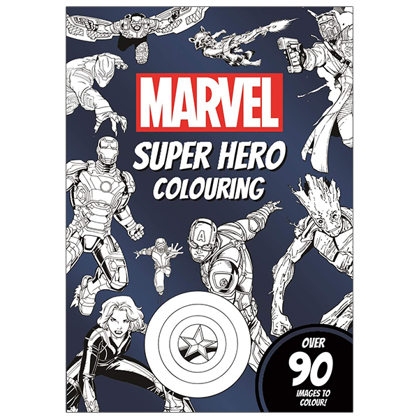 marvel super hero colouring