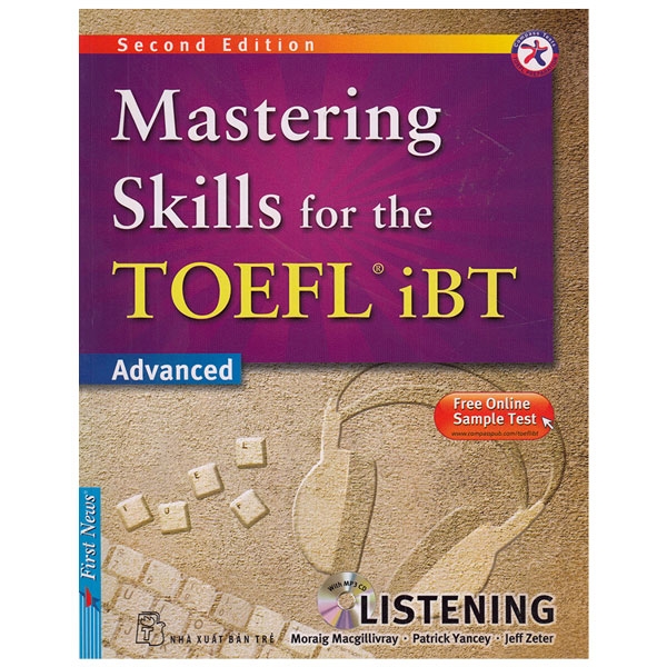 mastering skills for the toefl ibt - listening - kèm cd