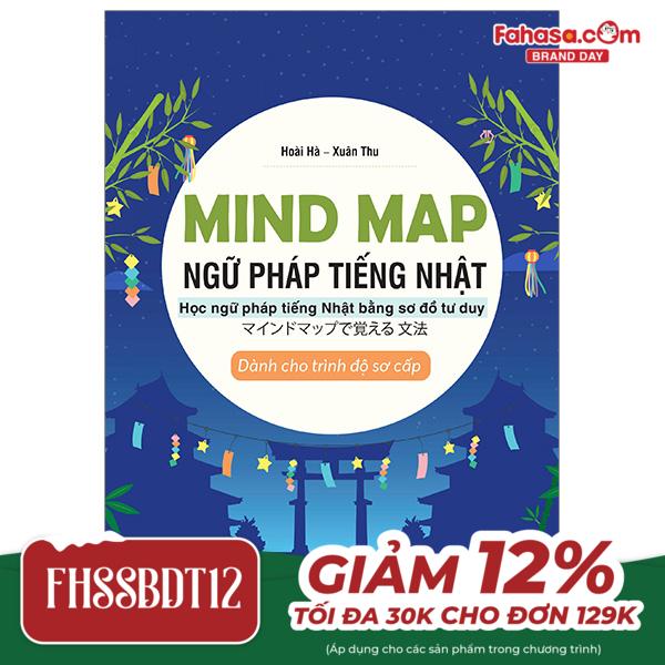 mind map ngữ pháp tiếng nhật - học ngữ pháp tiếng nhật qua sơ đồ tư duy - dành cho trình độ sơ cấp