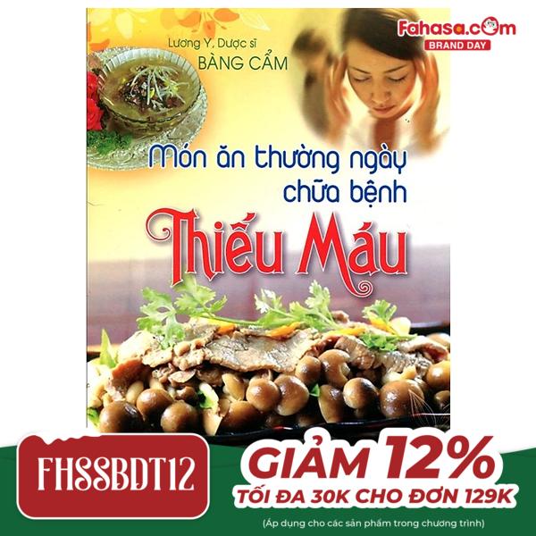 món ăn thường ngày chữa bệnh thiếu máu