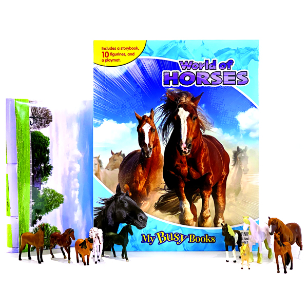 my busy books: world of horses