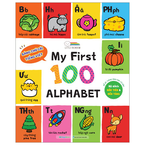 my first 100 alphabet - bảng chữ cái tiếng việt