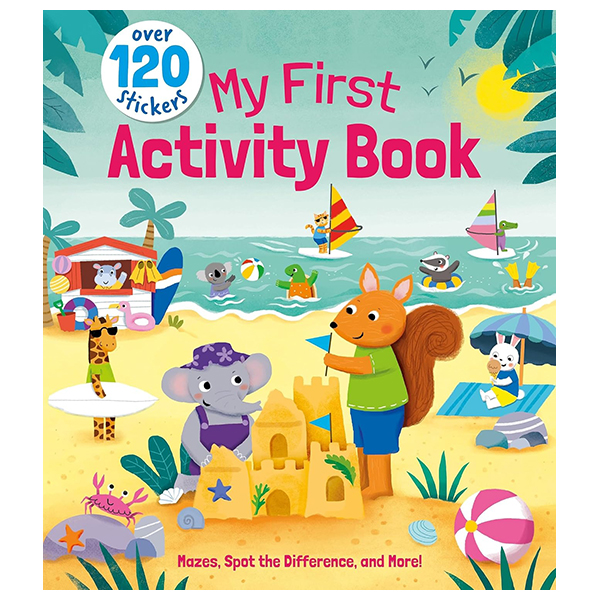 my first activity book - over 120 stickers