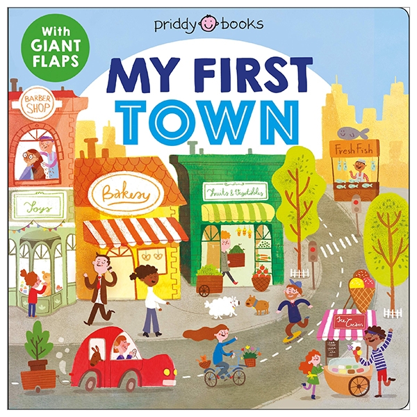 my first town: a flap book