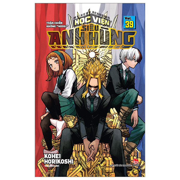 my hero academia - học viện siêu anh hùng - tập 39 - trận chiến không “kosei”