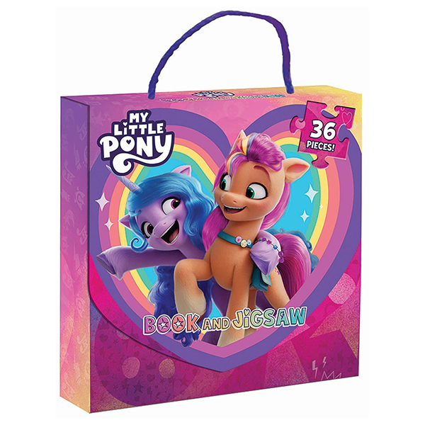 my little pony - book and jigsaw