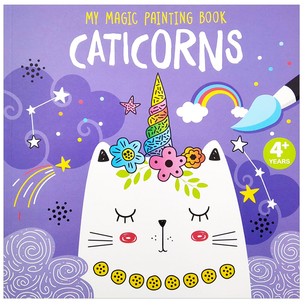 my magic painting book: caticorns