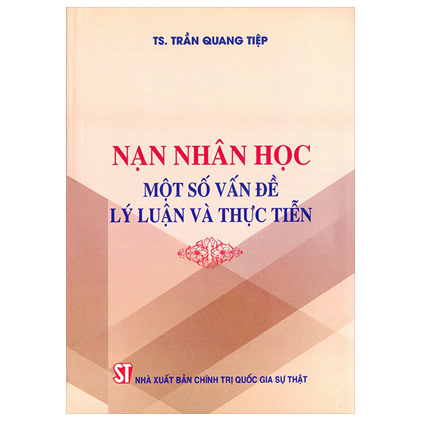 nạn nhân học - một số vấn đề lý luận và thực tiễn