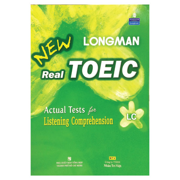 new longman new real toeic - actual tests for listening comprehension lc (+cd)