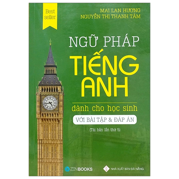 ngữ pháp tiếng anh dành cho học sinh - vở bài tập & đáp án (tái bản)