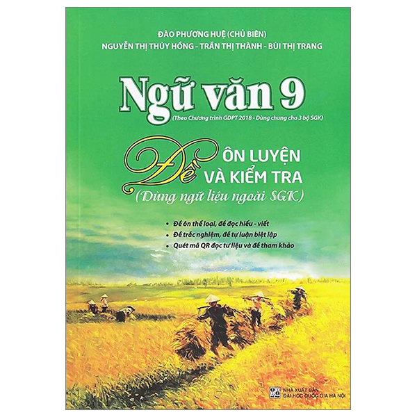 ngữ văn 9 - đề ôn luyện và kiểm tra dùng ngữ liệu ngoài sgk (theo chương trình giáo dục 2018)