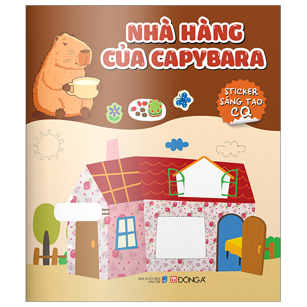 nhà hàng của capybara- sticker sáng tạo cq