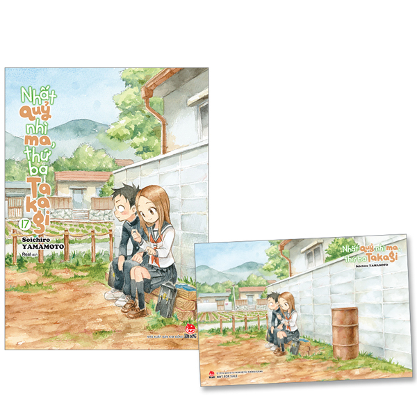 nhất quỷ nhì ma, thứ ba takagi - tập 17 - tặng kèm postcard