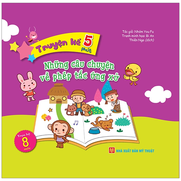 Những Câu Chuyện Về Phép Tắc Ứng Xử - Truyện Kể 5 Phút - Bìa Cứng (Tái Bản 2026)