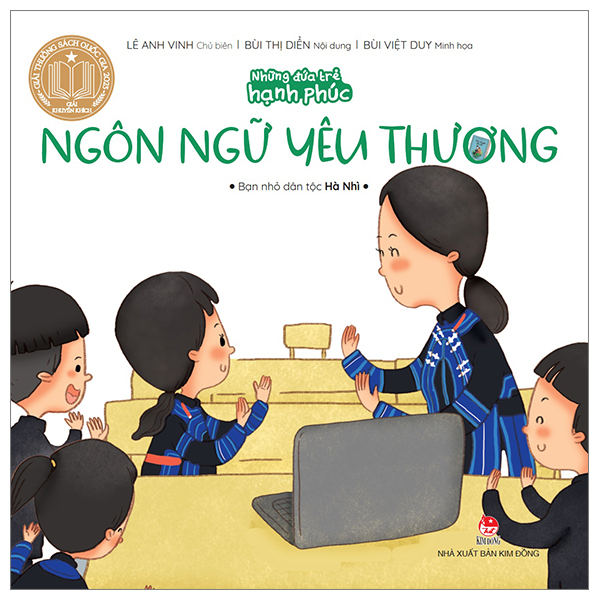 những đứa trẻ hạnh phúc - ngôn ngữ yêu thương - bạn nhỏ dân tộc hà nhì (tái bản 2024)