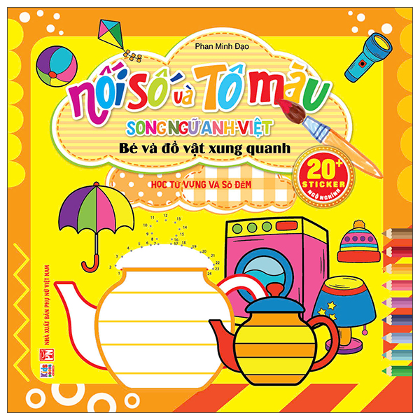 Noi So Va To Mau - Be Va Do Vat Xung Quanh - Hoc Tu Vung So Dem