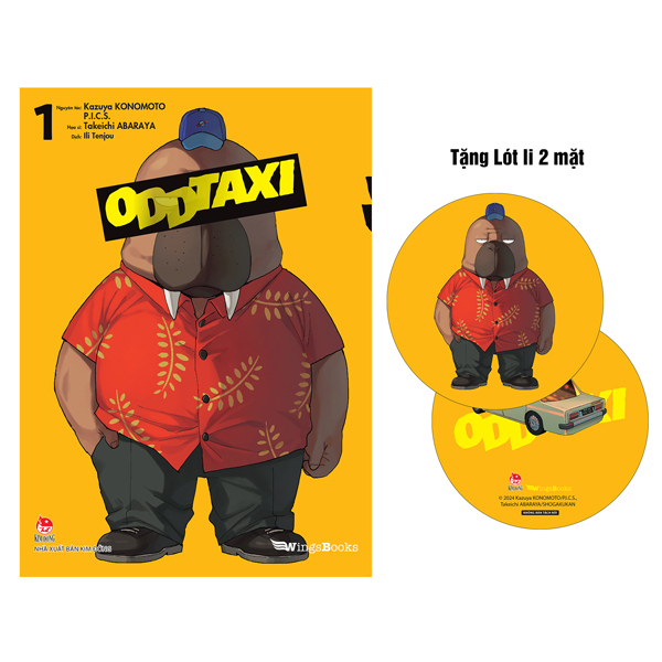 oddtaxi - tập 1 - tặng kèm lót ly 2 mặt