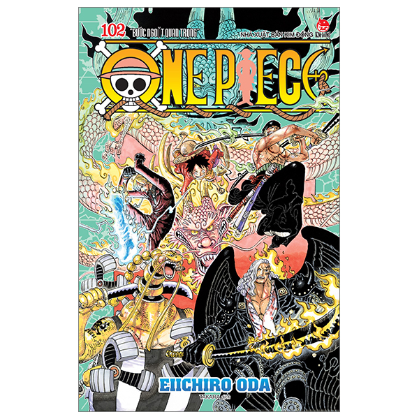 one piece - tập 102 - bước ngoặt quan trọng - bản bìa gập