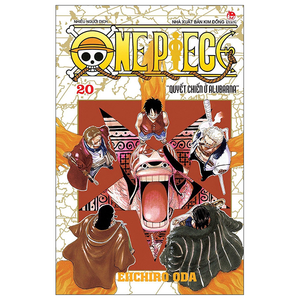 one piece - tập 20 - quyết chiến ở alubarna (tái bản 2025)
