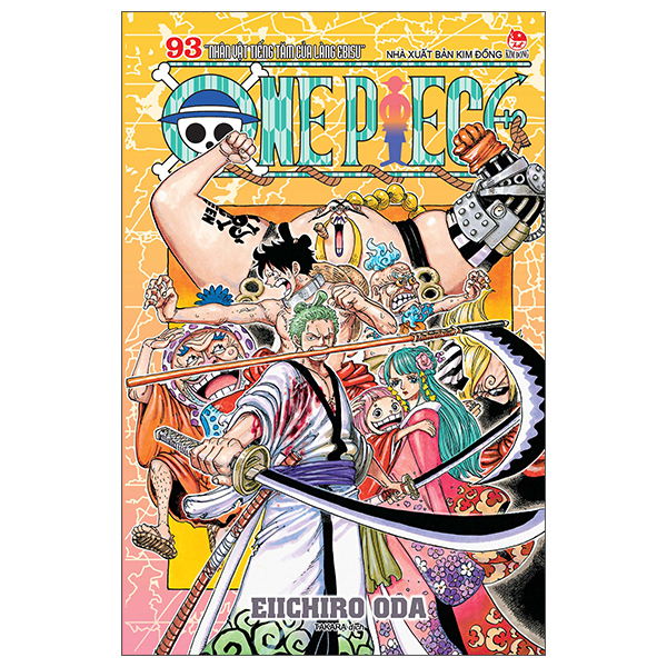 one piece - tập 93 - "nhân vật tiếng tăm của làng ebisu" (tái bản 2025)