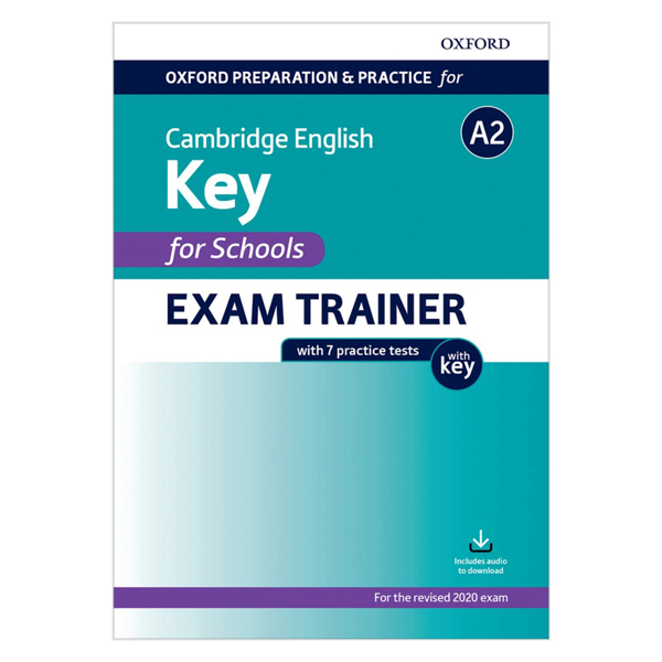 oxford preparation and practice for cambridge english: a2 key for schools exam trainer with key