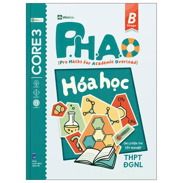 P.H.A.O - Pro Hacks For Academic Overload - Hoá Học - Ôn Luyện Thi Tốt Nghiệp THPT-ĐGNL (Tái Bản 2026)