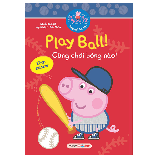 peppa pig - play ball! - chơi bóng nào! - song ngữ anh-việt