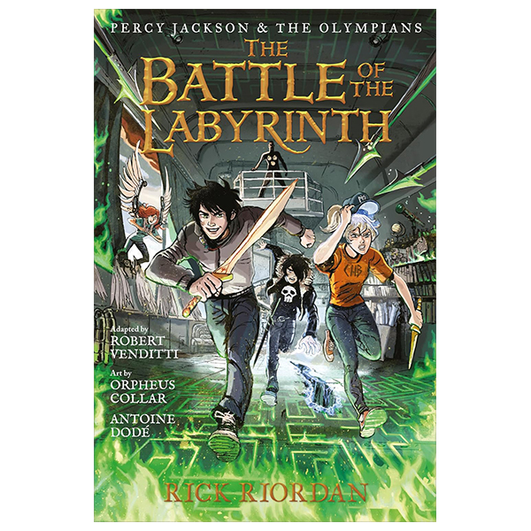 percy jackson and the olympians: battle of the labyrinth (graphic novel)