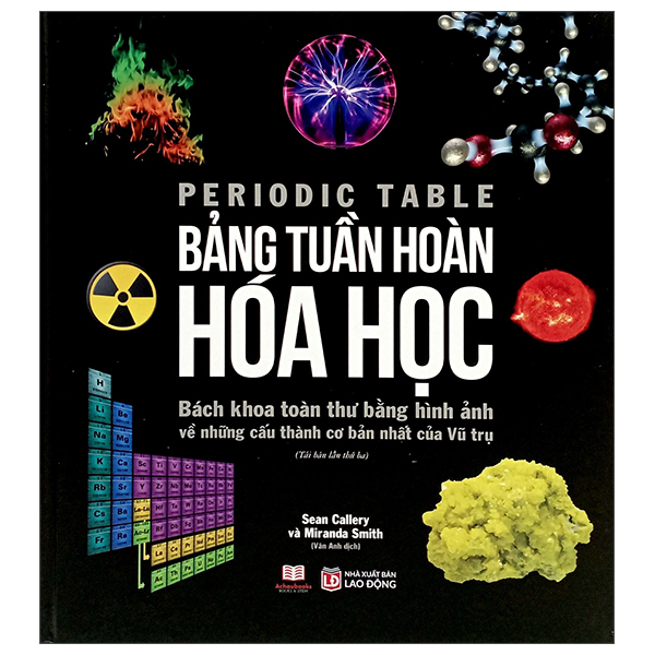 periodic table - bảng tuần hoàn hóa học - bìa cứng (tái bản)