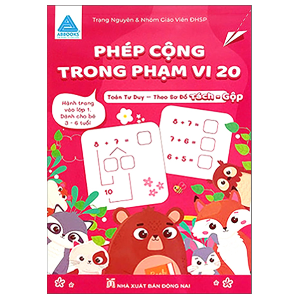 Phep Cong Trong Pham Vi 20 - Toan Tu Duy - Theo So Do Tach-Gop