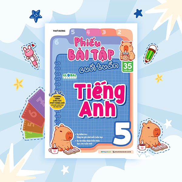 Phieu Bai Tap Cuoi Tuan Tieng Anh 5