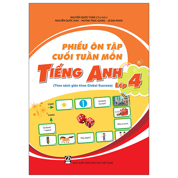 Phiếu Ôn Tập Cuối Tuần Môn Tiếng Anh - Lớp 4 (Theo Sách Giáo Khoa Global Success)