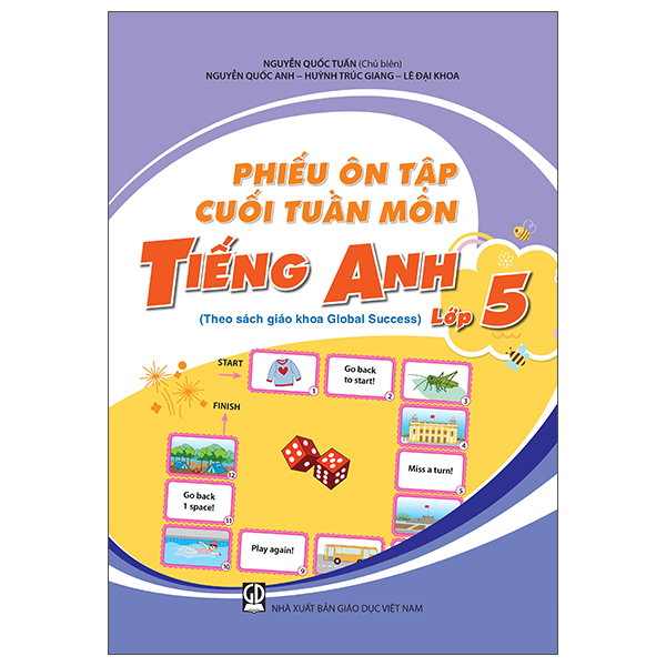 Phiếu Ôn Tập Cuối Tuần Môn Tiếng Anh - Lớp 5 (Theo Sách Giáo Khoa Global Success)