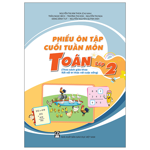 Phiếu Ôn Tập Cuối Tuần Môn Toán - Lớp 2 (Theo Sách Giáo Khoa Kết Nối Tri Thức Với Cuộc Sống)