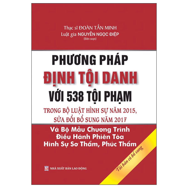 Phuong Phap Dinh Danh Toi Pham Voi 538 Toi Pham - Bia Cung