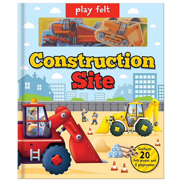 play felt - construction site