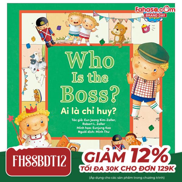 playtime in english - level 1 - who is the boss? - ai là chỉ huy?