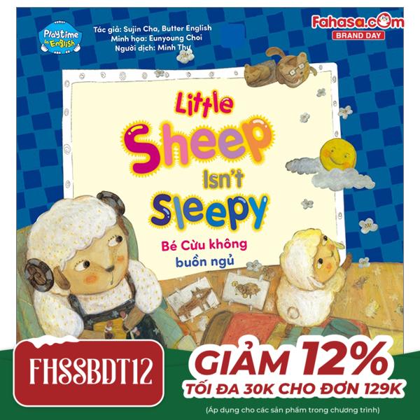 playtime in english - level 4 - little sheep isn't sleepy - bé cừu không buồn ngủ