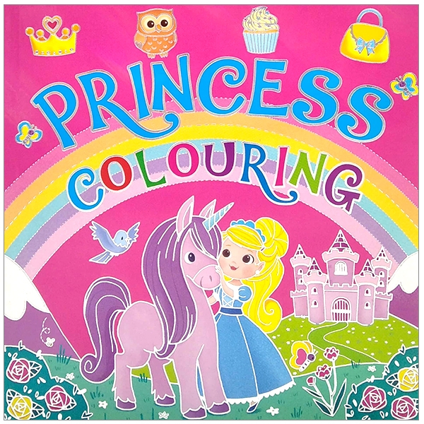 princess colouring