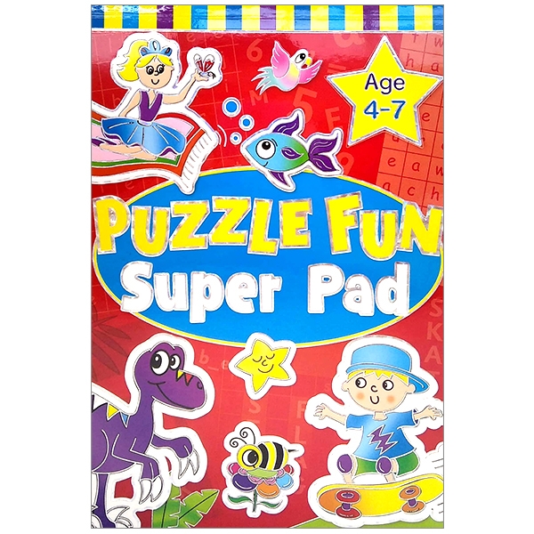 puzzle fun super pad: age 4-7 years