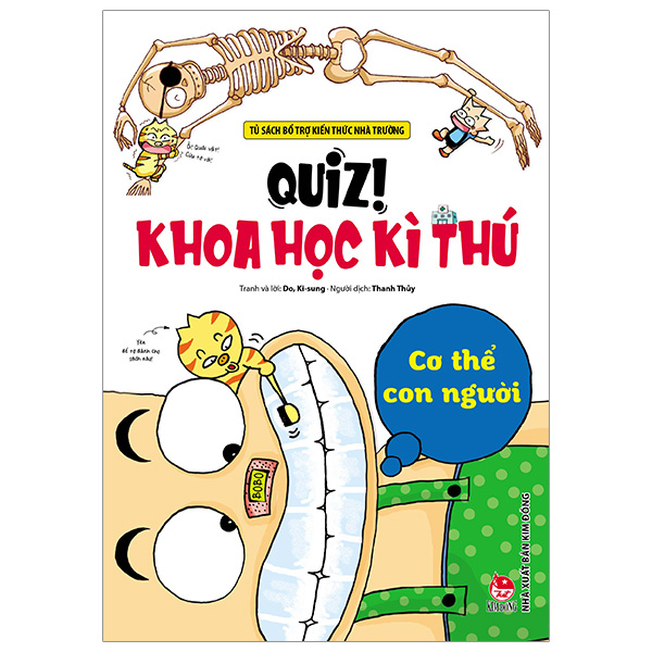 quiz! khoa học kì thú - cơ thể con người (tái bản 2024)