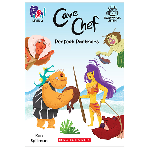 reel books level 2 - cave chef 2 - perfect partners (with storyplus)