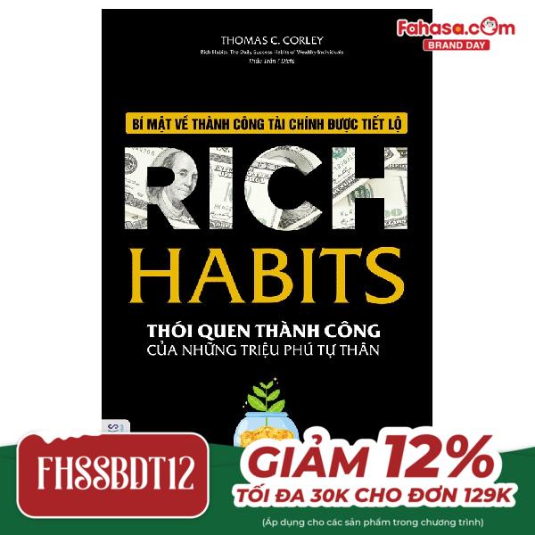 rich habits - thói quen thành công của những triệu phú tự thân