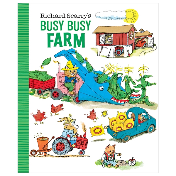 richard scarry's busy busy farm (richard scarry's busy busy board books)